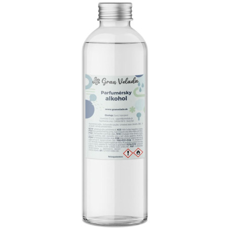 Kvalitný denát alebo denaturovaný alkohol. Parfumérsky alkohol