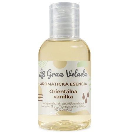 Aromatická orientálna vanilková esencia