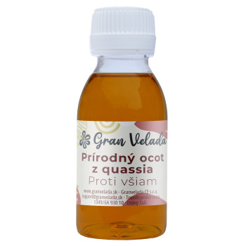 Prírodný ocot z quassia amara proti všiam