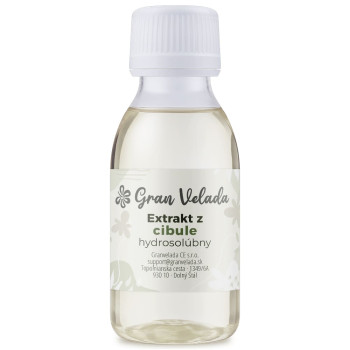Extrakt z rastlinnej cibule na vlasové výrobky