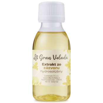 Zázvorový extrakt na pokožku a vlasy. Online predaj