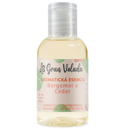 Bergamotová a cédrová vonná esencia