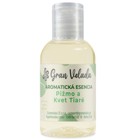 Aromatická esencia z pižma a kvetu tiare
