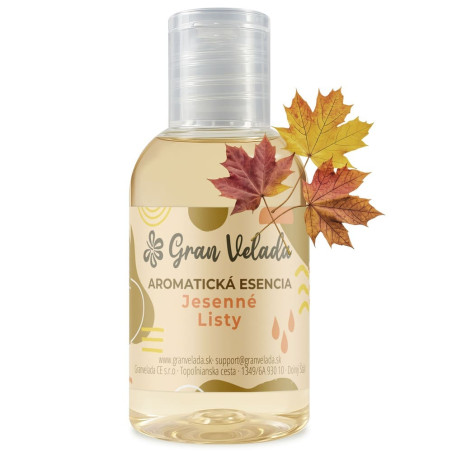 Aromatická esencia jesenné listy