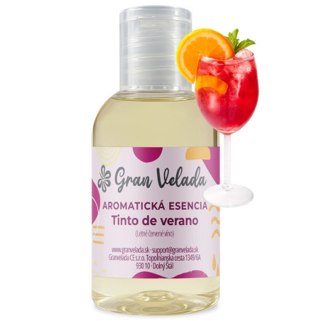 Aromatická esencia červené letné víno