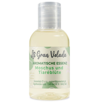 Aromatická esencia pižma a kvetov tiare - teplá a exotická