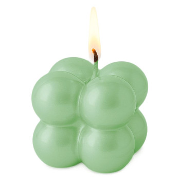 Šalviovo zelený metalický lak na sviečky