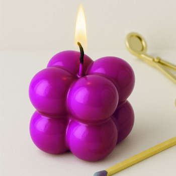 Mauve neónový lak na sviečky | Big Soiree