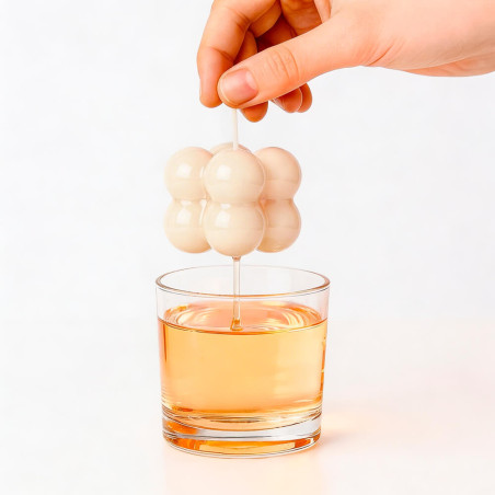 Lesklý lak na sviečky