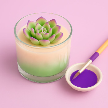 Fialová farba na sviečku. Online predaj. Gran Velada