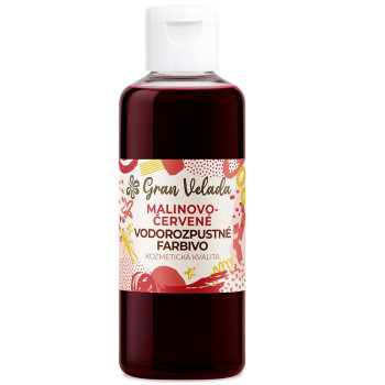 Malinovo červené tekuté farbivo na glycerínové mydlo