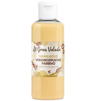 Vanilkové tekuté farbivo na glycerínové mydlo