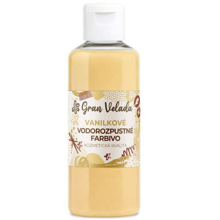 Vanilkové tekuté farbivo na glycerínové mydlo