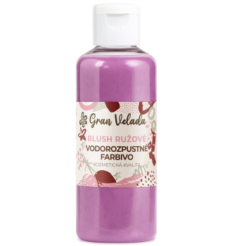 Ružové tekuté farbivo na glycerínové mydlo