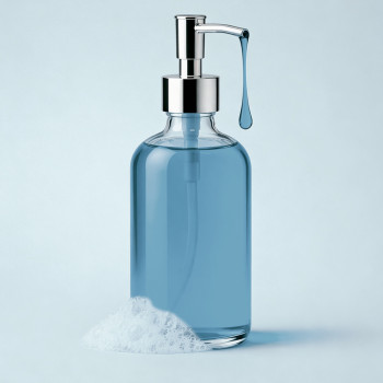 Tmavo modré farbivo na výrobu mydiel.