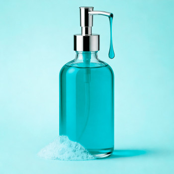 Mentolovo modré farbivo na výrobu mydla.