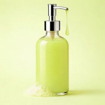 Limetkovo žlté tekuté farbivo na glycerínové mydlo. Gran Velada