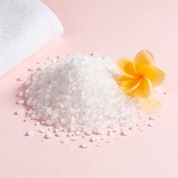 Biele nepriehľadné farbivo pre glycerínové mydlo.