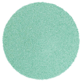 Pastelovo zelený piesok