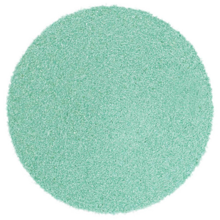 Pastelovo zelený piesok