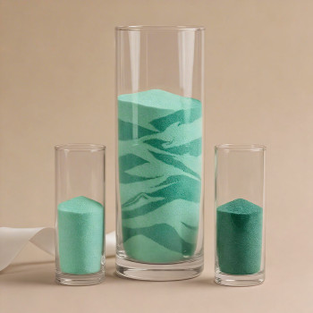 Jemný farebný piesok pre remeslá a dekorácie. Online predaj.