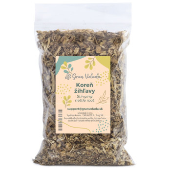 Čistiaci a posilňujúci zelený žihľavový koreň na pokožku a vlasy