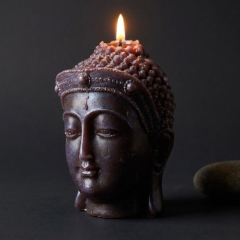 Forma Budha s korunou na výrobu sviečok. Online predaj.