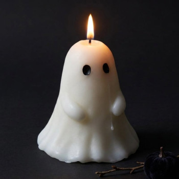 3D forma na halloweensky ducha pre originálne halloweenske sviečky | Gran Velada