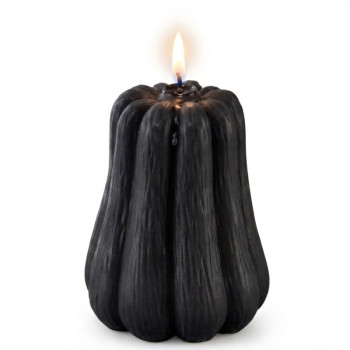 Podlhovastá forma na tekvicu : Vyrobte si sviečky na Halloween doma