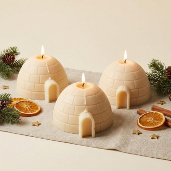 Forma na výrobu iglu: Vytvorte si vlastné vianočné ozdoby!