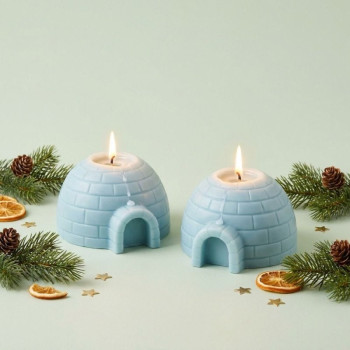 Forma na výrobu iglu: Vytvorte si vlastné vianočné ozdoby!