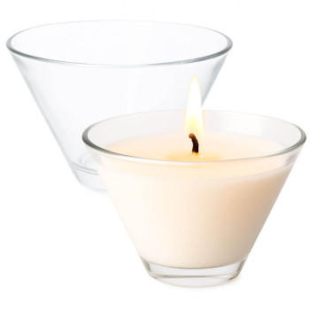 200 ml okrúhla nádoba na vonné sviečky - Vytvorte si krásne sviečky!