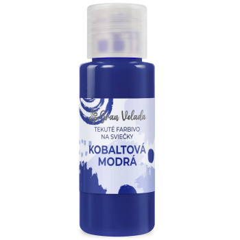 Tekuté farbivo na sviečky kobaltová modrá