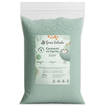 Cement pre zelené čísla - tekutý a odolný betón. Gran Velada