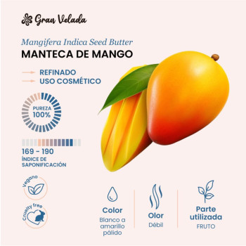 Mangové maslo. Online predaj. Gran Velada