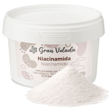 Čistý niacínamid. Vitamín B3 na výrobu kozmetiky.