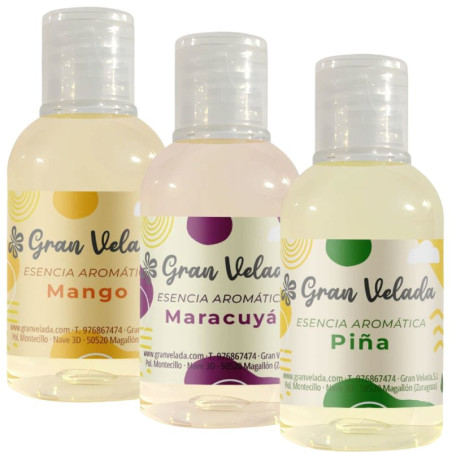 Výhodný balíček tropických ovocných esencií – Mango, Marakuja, Ananás | Gran Velada