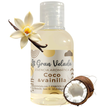 Aromatická esencia kokos a vanilka | Sladká exotická vôňa pre DIY kozmetiku