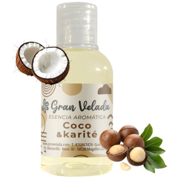 Aromatická esencia kokos-karité – Tropická a obklopujúca vôňa
