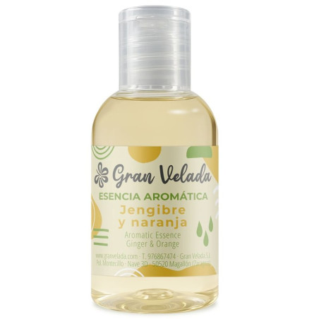 Aromatická esencia zázvor-pomaranč - korenisté a citrusové tóny