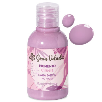 Slivkové olejové mydlové farbivo - stabilný tekutý pigment