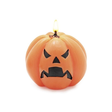Forma na výrobu halloweenských sviečok nahnevaná tekvica. Online predaj.