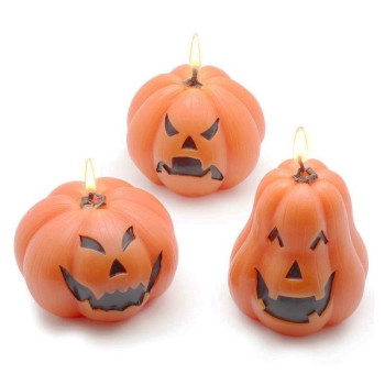 Forma na výrobu halloweenských sviečok vysoká tekvica. Online predaj.