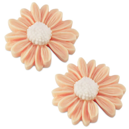 Silikónová forma 2 Daisies Vyrobte si mydlá a kozmetiku teraz!