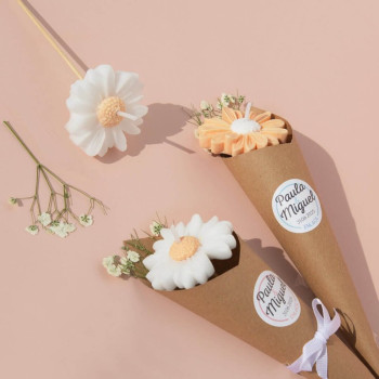 Silikónová forma 2 Daisies Vyrobte si mydlá a kozmetiku teraz!