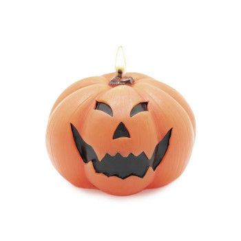 Forma na výrobu halloweenských sviečok usmievavá tekvica. Online predaj.