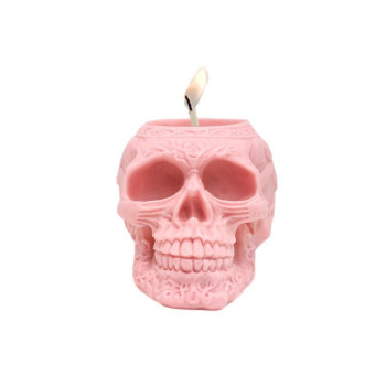 Forma na výrobu halloweenských sviečok lebka. Online predaj.