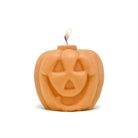 Forma na sviečky v tvare halloweenskej tekvice. Online predaj.