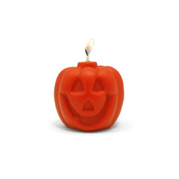 Forma na sviečky v tvare halloweenskej tekvice. Online predaj.