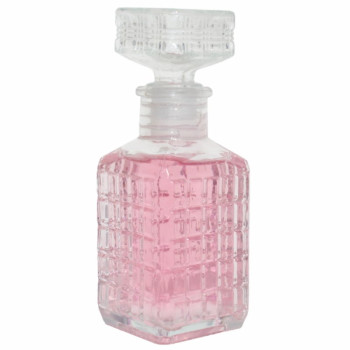 Sklenená fľaštička 50 ml – hranatá na parfum, olej či likér